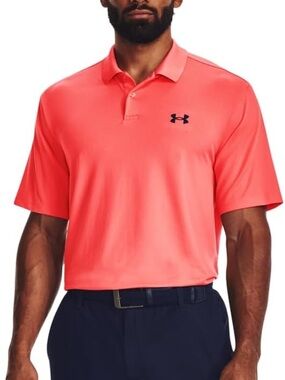 Under Armour Men’s Performance Polo - Coral